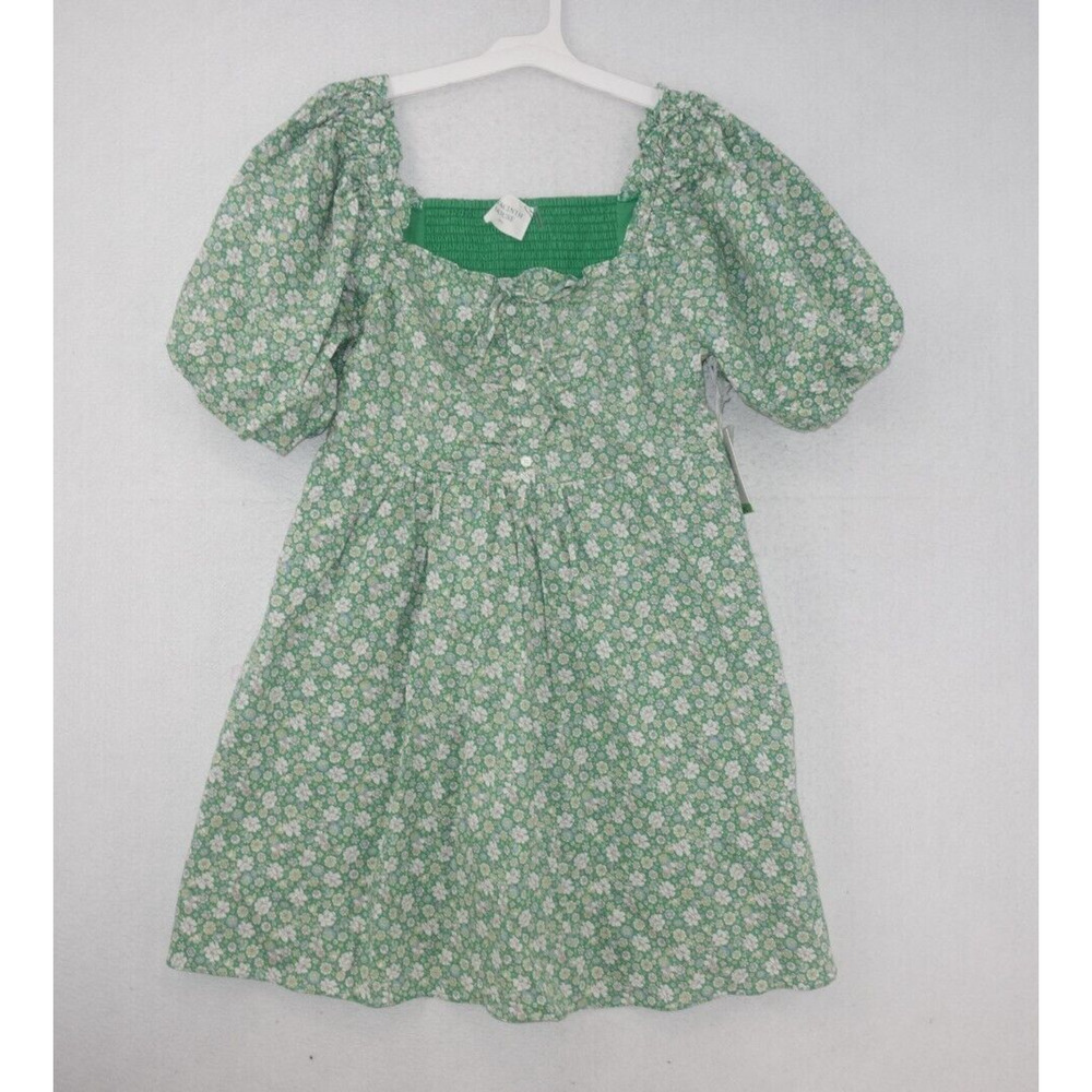 NEW Hyacinth House by Tuckernuck Green Floral Emmaline Mini Dress Women's XXL 2X